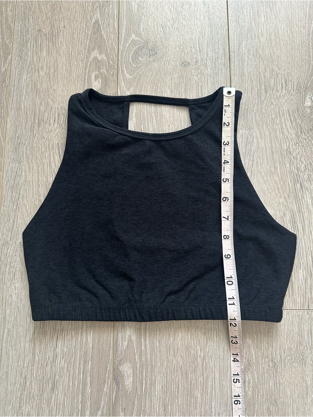 Beyond Yoga Top Spacedye Open Back Yoga Sports Bra Athleisure Black Sz M - Picture 11 of 11